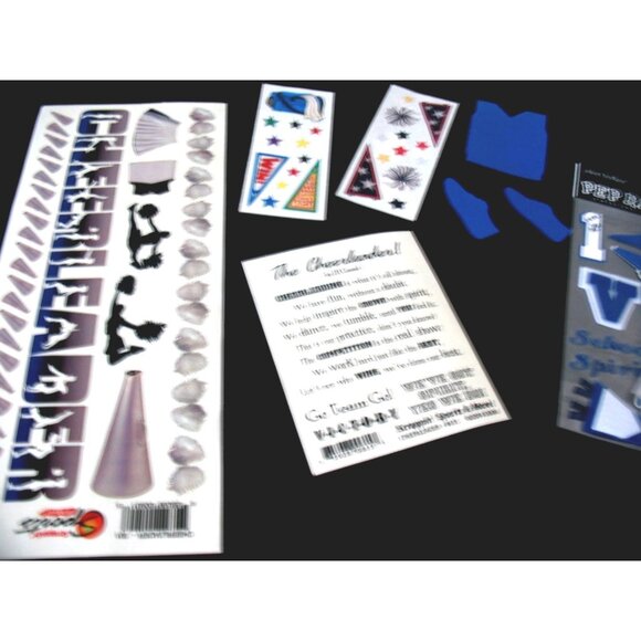 Creative Memories Graduate Cheerleading Pep Rally Photo album accessories - Picture 3 of 13